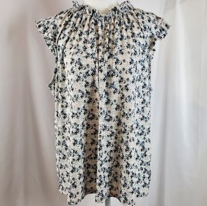 💥Adrianna Papell Sleeveless High Neck Blouse XL